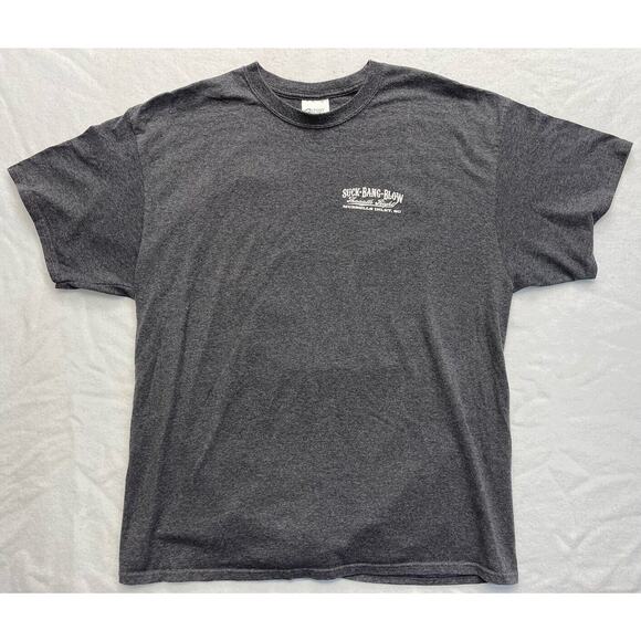 Suck Bang Blow Biker Bar South Carolina Murrells Inlet T-shirt SZ X-Large 2015 - Picture 2 of 5